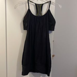Lululemon No Limits Black Tank Top Cami